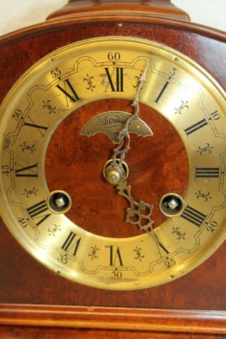 Old Rare Bracket Clock from WARMINK WUBA Dutch Clock 5