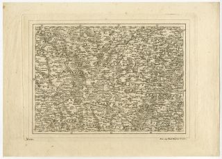 Antique Print - Metz - Nancy - Strasbourg - France - Luxembourg - Weigl - Ca.  1810