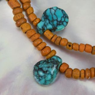 Ancient Beads Greco Bactrian Lapis Lazuli Turquoise Indo - Pacific Trade Glass 3