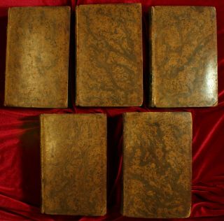 Marshall THE LIFE OF GEORGE WASHINGTON 1804 - 07 5 vols 12 Maps 3 Plates 1ST NR 2