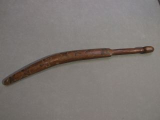 Aboriginal - Unusual Fighting Stick/sword Club - Northern Territory Australia