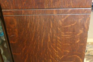 Antique Three Section Oak Stacking Barrister Bookcase Macy ' s 79 Finish 19 6