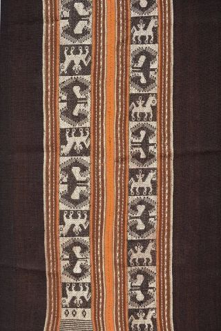 DELIGHTFUL ANTIQUE LLAMA HERDER AWAYU Aymara Indian Condor Horse Textile TM9982 5