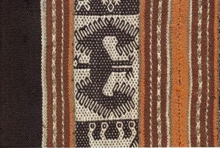 DELIGHTFUL ANTIQUE LLAMA HERDER AWAYU Aymara Indian Condor Horse Textile TM9982 8