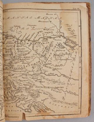18thC Antique 1761,  Geographia Antiqua,  World Atlas Book & 33 Maps,  NR 12