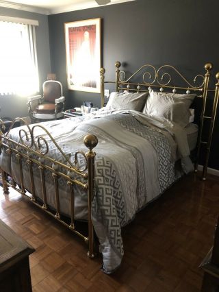 Brass Bed Staten Island Pick Up Queen Size