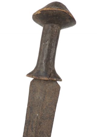 Kuba Iron Sword Curved Blade Currency Congo Africa 20 Inch WAS $95.  00 4