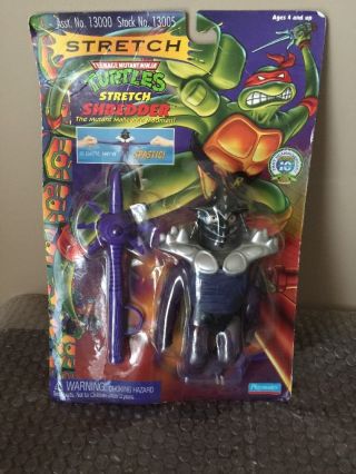 1989 Playmates Teenage Mutant Ninja Turtles Stretch " Shredder " Tmnt