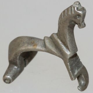 Rare - Roman Military Silver Horse Fibula Brooch 2nd - 3rd Century Ad