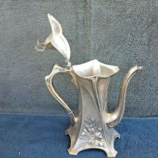 WMF Art Nouveau Silver Plated FULL Tea and Coffee Service 6