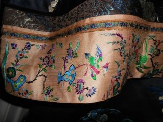 1920 ' S SILK EMBROIDERED CHINESE ROBE 2