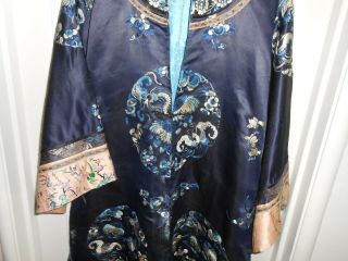 1920 ' S SILK EMBROIDERED CHINESE ROBE 3