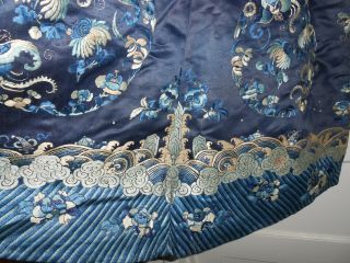 1920 ' S SILK EMBROIDERED CHINESE ROBE 5