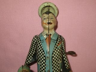 Antique Joe Penner & Goo Goo Duck Marx Tin Wind Up Mechanical Toy 1930 ' s 9