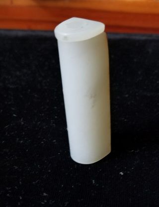 Fine Old Chinese Celadon Nephrite Russet Jade Snuff Bottle