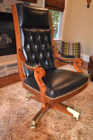 Rare 1960’s Us House Historic Rayburn Chairman’s Chair