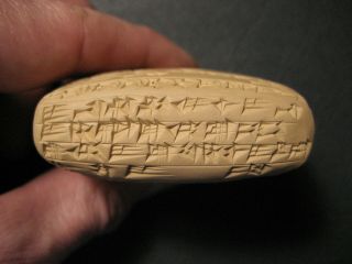 Old Babylonian Incantation against Lilitu Demon - cuneiform clay tablet 3