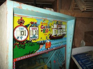 Captain Kid Shooting Gallery 1960 ' s from Conneaut Lake Park Pennsylvania 4