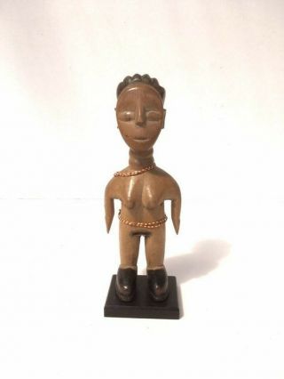 EWE TRIBE FIGURE - Wooden Statue,  Hand Made,  Tribal,  Ethnic West Africa 2