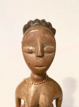 EWE TRIBE FIGURE - Wooden Statue,  Hand Made,  Tribal,  Ethnic West Africa 3