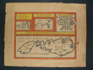 MALTA MAP by PHILIPPE BRIET 1649 2