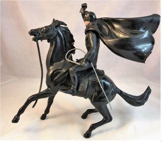 Marx ZORRO Walt Disney ' s Playset Figure on Horse Tornado W/Box 1950s VINTAGE 2