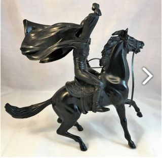 Marx ZORRO Walt Disney ' s Playset Figure on Horse Tornado W/Box 1950s VINTAGE 4