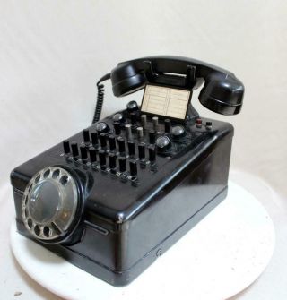 Antique Bakelite Telephone Center Rotary Special Model