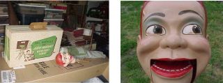 Jerry Mahoney Ventriloquist Doll W Box Front Neck Pull Juro Book Nbc Wnet