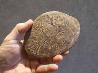 ABORIGINAL ROUND MESSAGE STONE - Western South Wales - Pre Contact 2