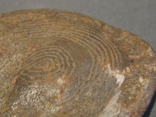 ABORIGINAL ROUND MESSAGE STONE - Western South Wales - Pre Contact 5