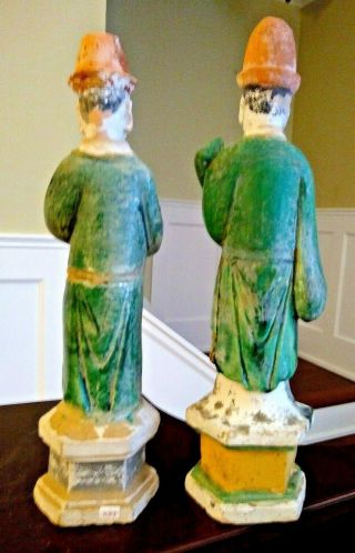 Large Ming Dynasty Tomb Guardian Figures - CHINA - Circa 1368 to 1644 AD 3