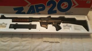 Vintage Masudaya World Hobby Zap - 20 Aisoft Gun And Shells - Very Rare