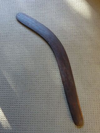 A Very Large Aboriginal Killer Boomerang - Central Desert - Lineal Fluting