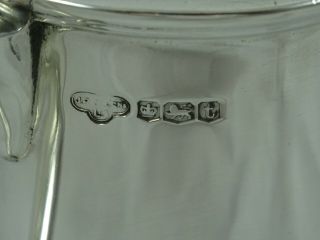 QUALITY,  solid silver PINT TANKARD,  1936,  371gm 5