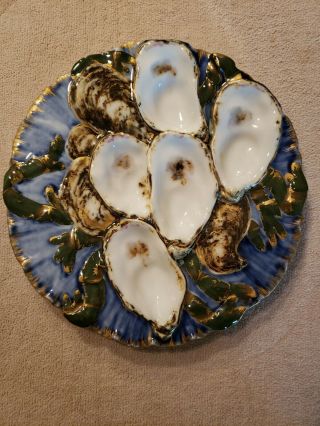 Rutherford B Hayes Antique Oyster Plate