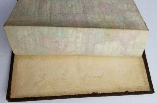 EXTREMELY RARE J.  H.  Colton 1856 Folded Pocket Map Kentucky Tennessee NOT atlas 11