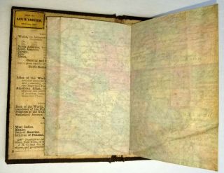 EXTREMELY RARE J.  H.  Colton 1856 Folded Pocket Map Kentucky Tennessee NOT atlas 7