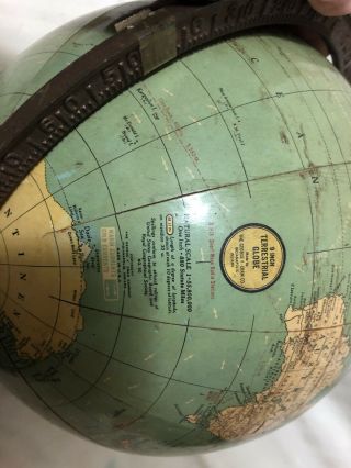 Cram ' s Universal Terrestrial Globe 30 ' s 9 