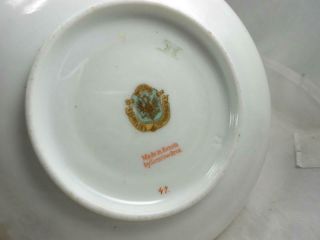 Antique Russian Imperial 1914 - 17 KORNILOV BROTHERS Horse Handle Tea Cup Saucer 6