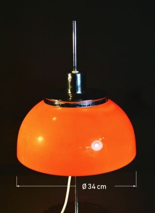 1960s / 70s Vintage Italian designer Mushroom lamp by Harvey Guzzini 6