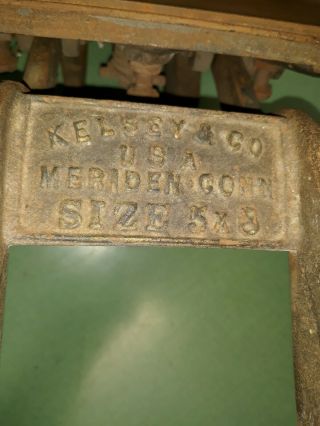 Vintage Kelsey & Co.  Excelsior 5x8 Printing Press Model D 4