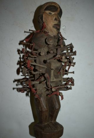 Orig $299 Kongo Nikisi Figure,  Early 1900s 12 " Prov