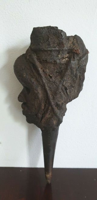 West African Tribal Mask.  Ivory Coast.  Antique