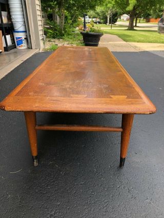 Mid Century Lane Furniture Surfboard Coffee Table Modern 6