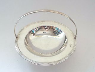 Art Deco Table Centre Solid Sterling Silver Dining Table Bowl Chester 1911