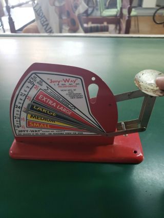 Jiffy Way Vintage Egg Weigher 2