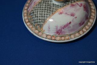 1750 Rare Chinese TEAPOT QIANLONG QING export mandarin FIGURES vase plate imari 10