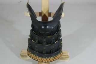 Good Emboss HANPO (mask) of YOROI (armor) : EDO : 9.  1 × 5.  9 × 3.  3 