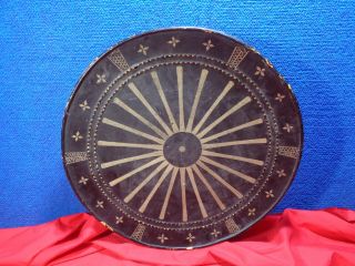 Antique African Wood Tribal Shield